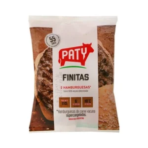 HAMBURGUESA PATY x 2 finitos