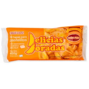 TAPA DE COPETIN-PASTELIT DELICIAS DORADA X 450 GRS