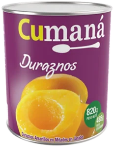 DURAZNOS CUMANA x3Kg mitades