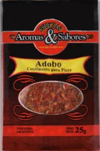 ADOBO DE PIZZA AROMAS Y SABORE 5 X 25 GRS