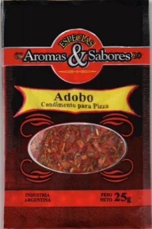 ADOBO DE PIZZA AROMAS Y SABORE 5 X 25 GRS
