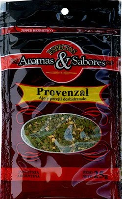PROVENZAL DESHIDRATADO AROMAS Y SABORE 5 X 25 GRS