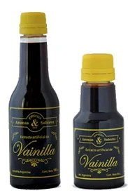 EXTRACTO DE VAINILLA AROMAS SABORES x 100 cc