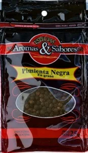 PIMIENTA NEGRA GRAN-MOLI AROMAS SABORES 5 x 25 grs