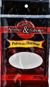 POLVO PARA HORNEAR AROMAS SABORES 5 X 50 GRS