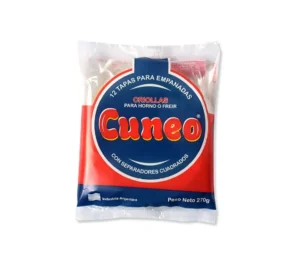 TAPA DE EMPANADAS CUNEO criolla x 270 grs