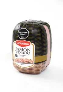 JAMON COCIDO LUVIANKA mini c/cuero