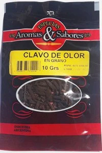 CLAVO DE OLOR AROMAS Y SABOR 5 X 120 GRS