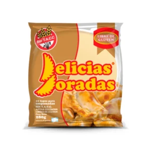 TAPA PARA EMPANADAS DELICIA DORADA SIN T.A.C.C