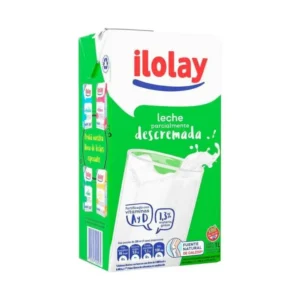 LECHE DESCREMADA ILOLAY larga vida x1lt