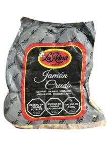 JAMON CRUDO LA REINA mitad listo