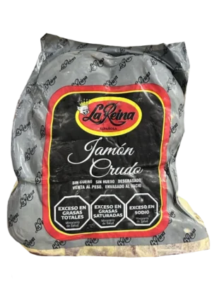 JAMON CRUDO LA REINA mitad listo