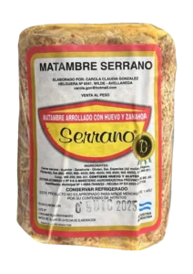 MATAMBRE DE CARNE SERRANO