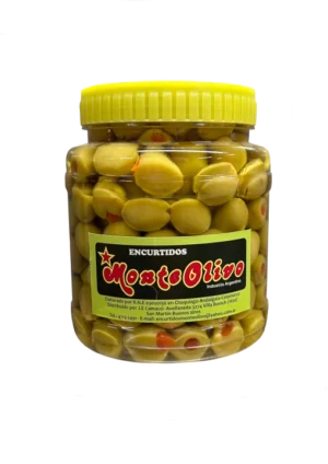 AC. VERDES RELLENAS MONTE OLIVO x1kgr en aceite