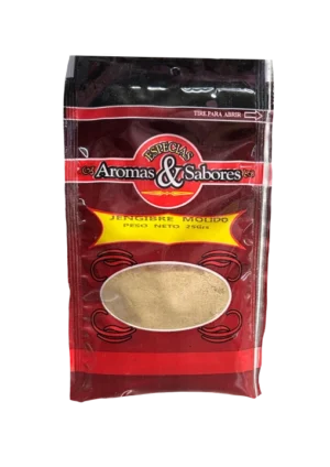 JENGIBRE MOLIDO AROMAS Y SABORE 5 X 25 gr