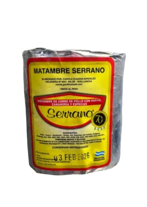 MATAMBRE DE POLLO SERRANO