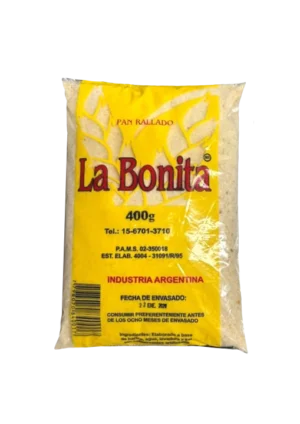 PAN RALLADO LA BONITA 10x400grs