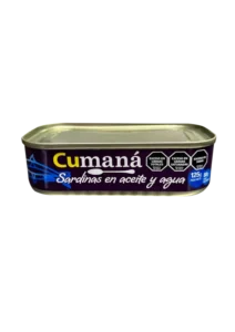 SARDINA EN ACEITE CUMANA x 125 grs