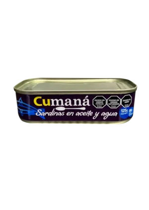 SARDINA EN ACEITE CUMANA x 125 grs