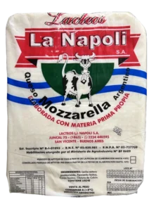 MUZARELLA LA NAPOLI x10Kg. PLANCHA