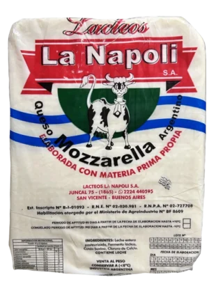 MUZARELLA LA NAPOLI x10Kg. PLANCHA