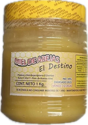 MIEL DE ABEJA EL DESTINO x 1 KGRS